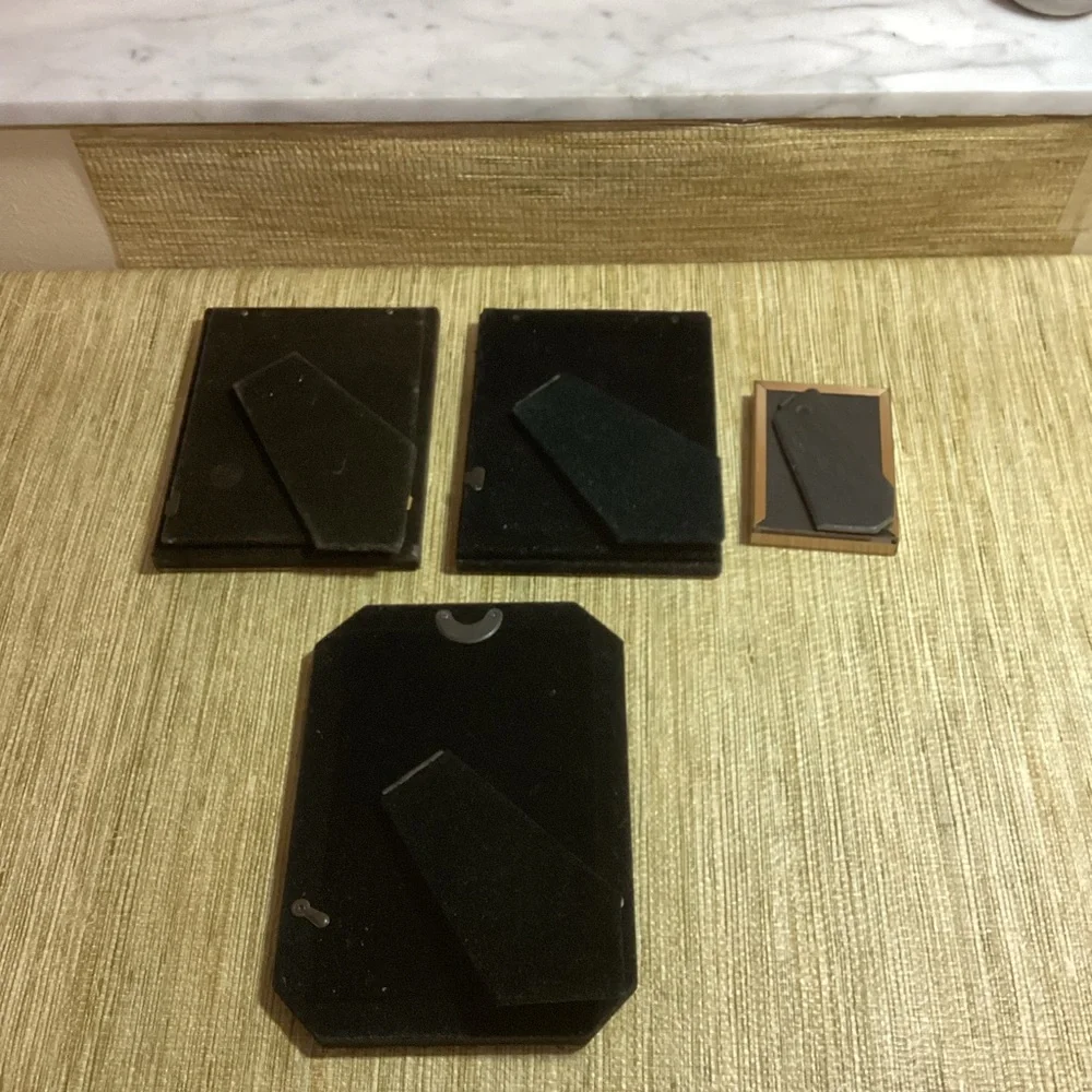 Gold Photo Frame Collection - Polished Brass Finish,Gold and Silver